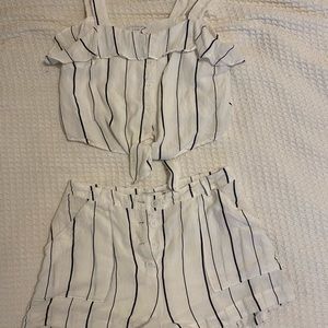 Matching Two Piece Short Set